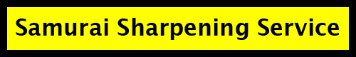 Samurai Sharpening Service - Click here to Enter